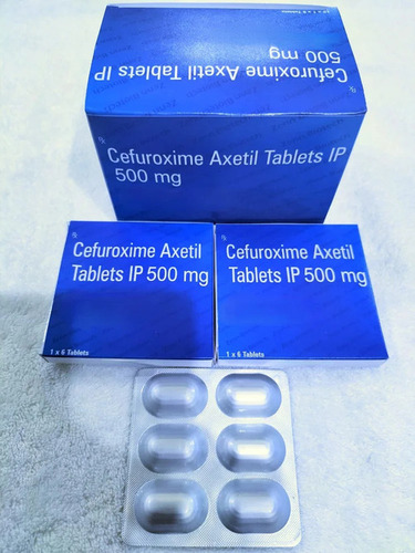 Cefuroxime Axetil Tablets IP 500 Mg - Premium Grade Medicine | Prescription Required for Hospital and Clinic Use
