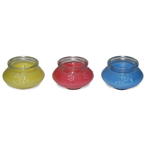 Glass Pot Scented Candles