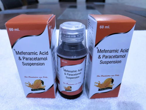 Mefenamic Acid And Paracetamol Suspension