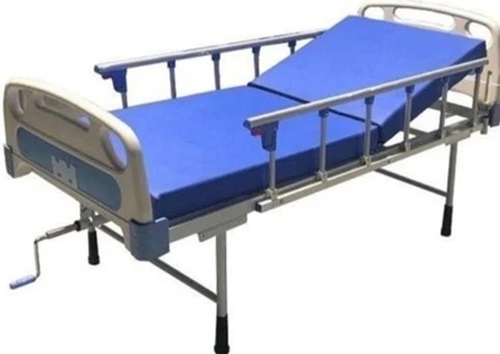 Mild Steel Hospital Bed - 5 Feet Length, Polished Finish | Foldable, Portable, Multi Color, Plain Type