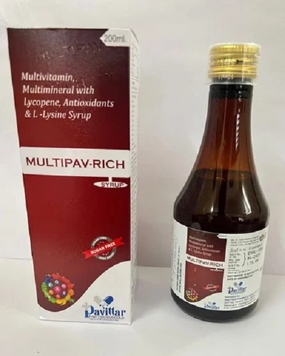 Multivitamins Multiminerals Syrup - Liquid Formulation, Prescription Required, Cool And Dry Storage Instructions