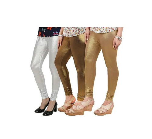 Premium Elastic Band Ladies Legging - 4-Way Stretch, Mid Waist Slim Fit | Available in Multiple Colors, Anti-Wrinkle, Breathable, Quick Dry
