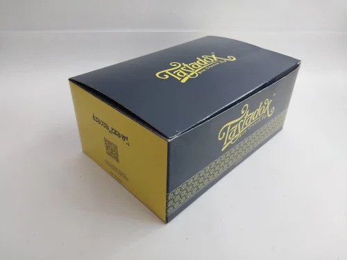 Printed Packaging Box - Eco-Friendly Paper, Customized Sizes and Shapes, Glossy Lamination Finish, Durable and Sturdy with Secure Closure Mechanisms
