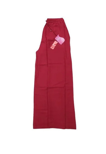 Red Cotton Palazzo Pants - Slim Fit, Ankle Length | Anti Wrinkle, Breathable, Quick Dry, Elastic Band Closure, All Season
