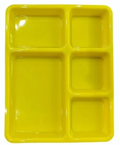 5 Partition Plastic Plate