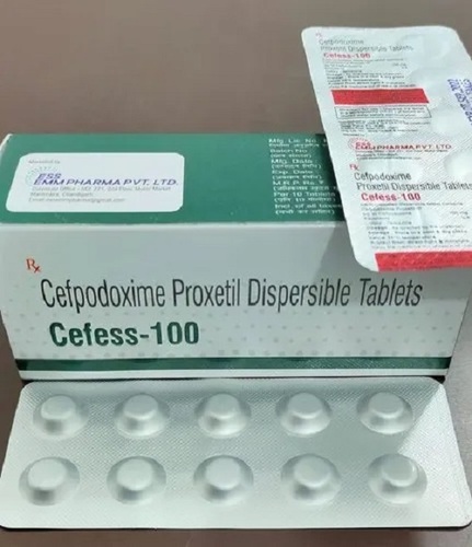Cefpodoxime Proxetill 100 mg Dispersible Tablets
