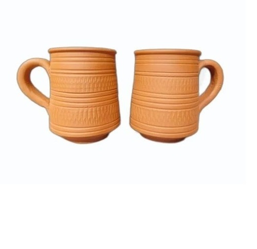Clay Coffee Mug - Color: Brown
