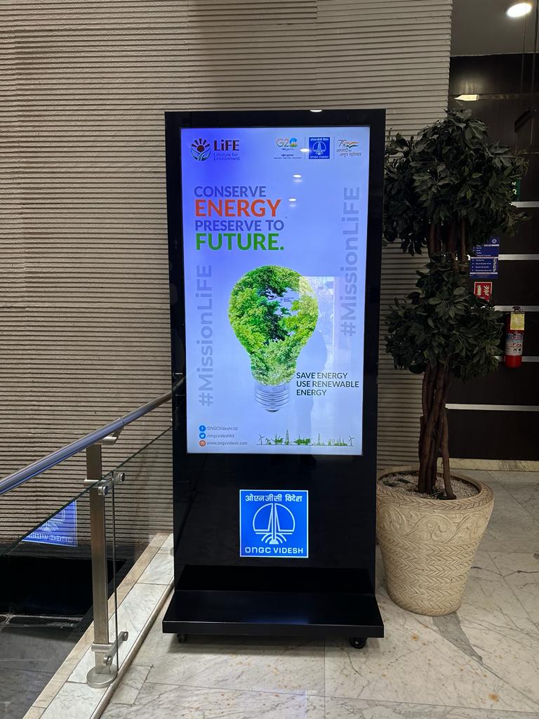 Digital Display Standee Signage