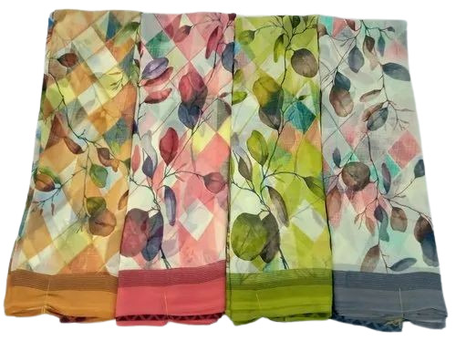 Hand Block Printed Saree By Tejas Art