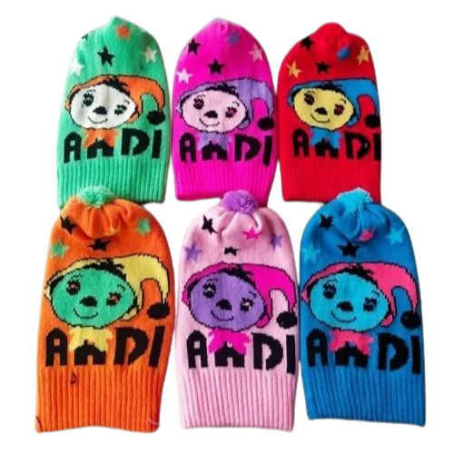 Kids Woolen Soft Monkey Cap