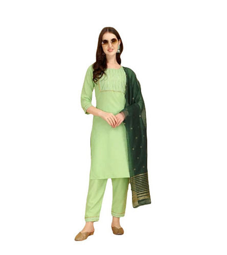 Ladies Green Kurtis