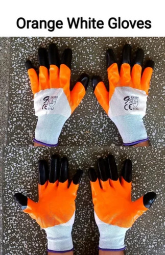 Orange Safety Gloves