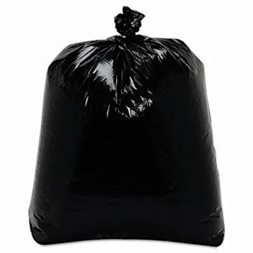 Plastic Garbage Bag - Tear-Resistant Black Material , Durable, Lightweight, Leak-Proof Design for Indoor and Outdoor Use