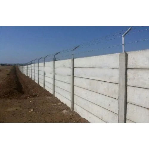 Precast Industrial Compound Wall