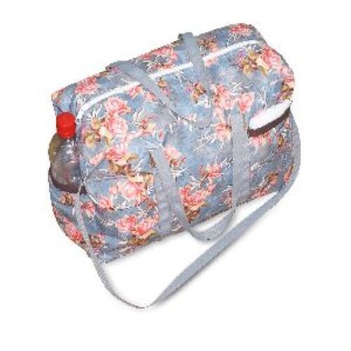 Printed Cotton Baby Diaper Bag