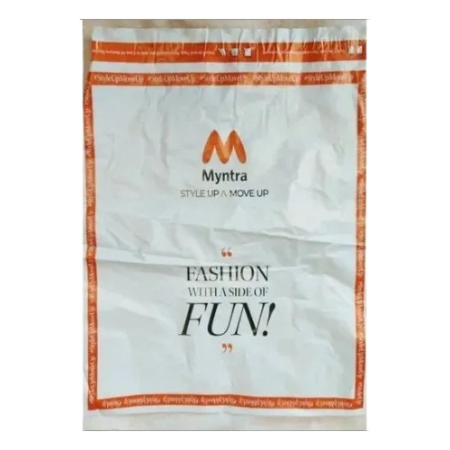 Tamper Proof Courier Bags - 11x15 inches Multicolor Printed LDPE Material | Customized Design for Secure Delivery