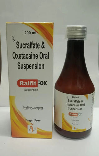 Ralfit Sucralfate Oxetacaine Suspension Syrup