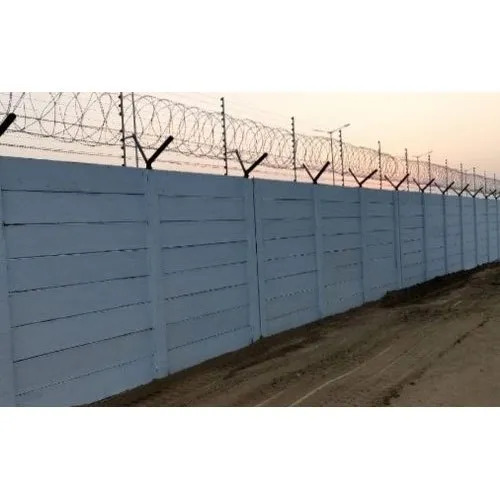 RCC Precast Security Compound Wall