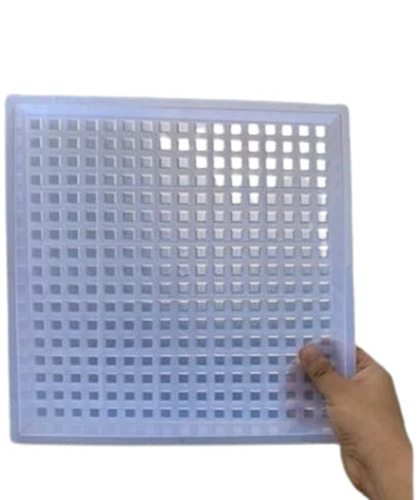Square Concrete Chequered Tiles Mould