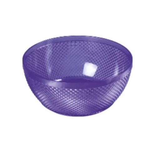 Surprise Durian Bowl - Plastic Material, Round Shape, Multi-Color Design | Perfect for Home Use, Available in Purple, White, Green, Pink