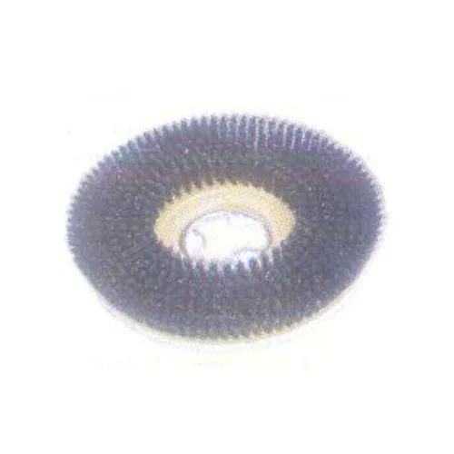 Wheel Wire Brush - Carbon Steel, 4 Inches Grey Round Brush | Durable, Superior Strength, Fine Finish for Rust and Scale Removal
