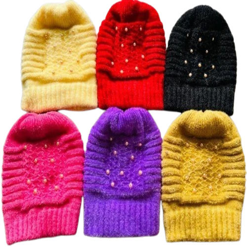 Winter Woolen Ladies Cap