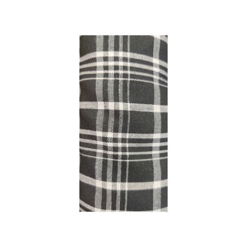 Black Check Shirt Fabric