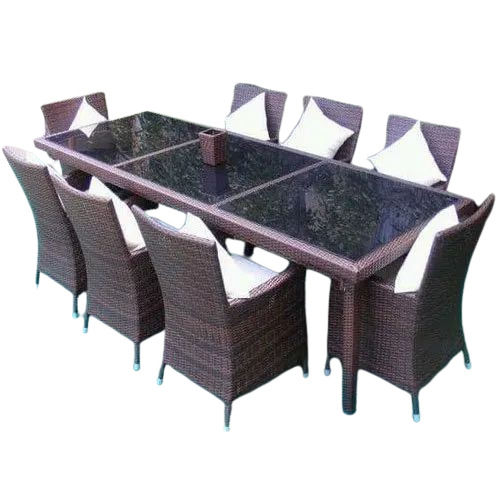 Cane Wicker Dining Set