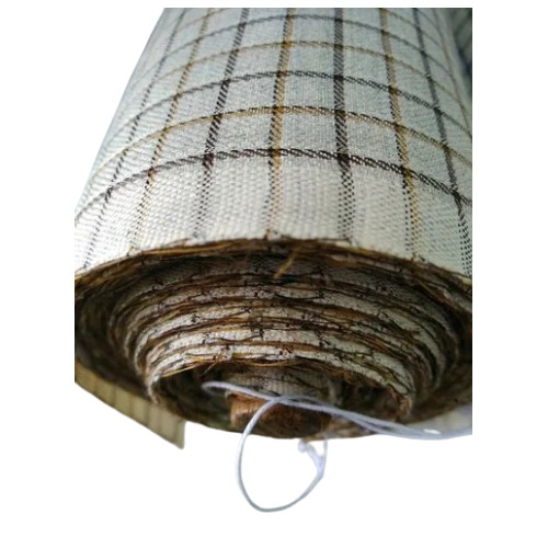 Checked Cotton Shirt Fabric - 44 Inches Wide, Multicolor Dyed, Soft and Comfortable Texture, Ideal for Casual and Formal Shirts