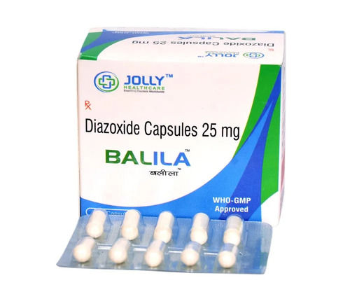 Diazoxide 25 mg Capsules