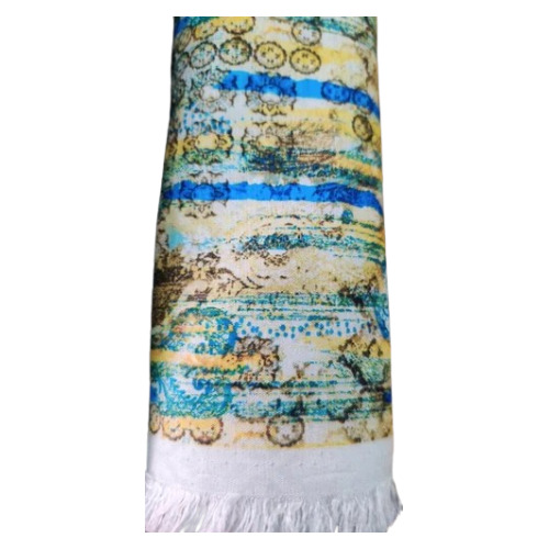 Digital Printed Kurta Fabric - 44 Inches Width, Multicolor Fabric | Stunning Digital Print Patterns, Soft Texture, Lightweight & Breathable