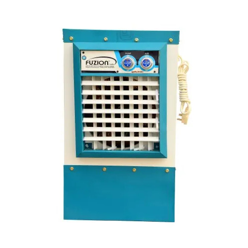 Fuzion Desert Air Cooler - 56 Litre Tank Capacity, 50 Feet Air Throw Coverage | Metal, Floor Standing, Multi-Color Options