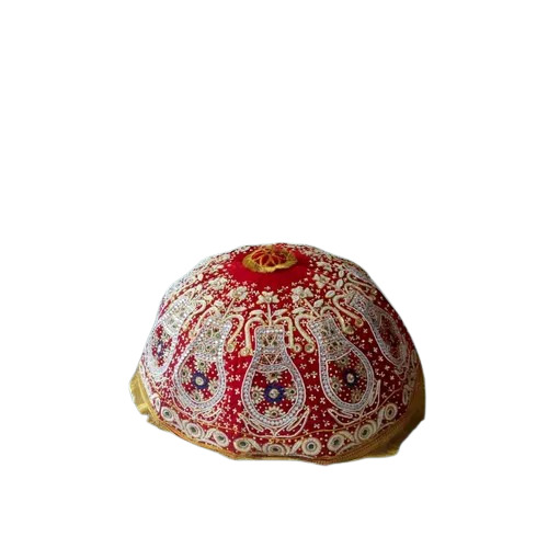 Flower Pot Designer Beaded Wedding Umbrella
