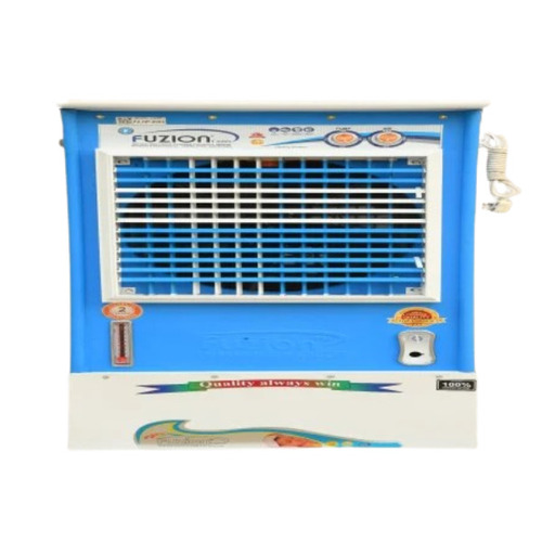 FZ-0004 Metal Desert Air Cooler - 100LTR Capacity 40-60 ft Air Throw Coverage Remote Display Off Function 1350 RPM Motor Speed Floor Standing Usage | Available in Black White Blue Red Green
