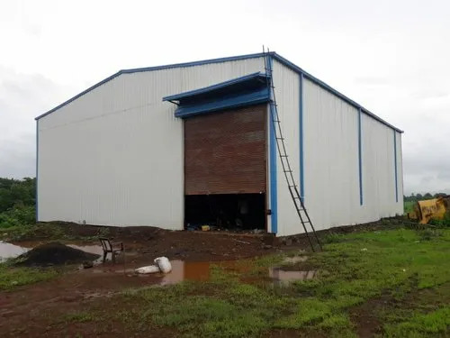 Industrial Shed Fabrication Service - Iron Fabricated Truss Structure, Offline Service Range of 4 to 15 Days