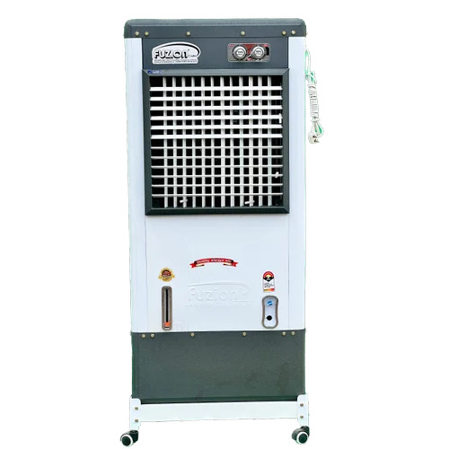 Fuzion Jumbo Desert Air Cooler - 120 Litre Capacity 18 Inch Blades 28x28x60 Inch Metal Design | Floor Standing Manual Cleaning 70 Feet Air Coverage Multi-Color Options