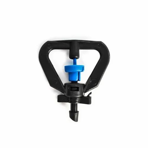 PVC Low-Pressure Adjustable Angle Sprinkler - Partial To 360° Rotation, Up To 85ft Spray, 1/2 Inch Thread