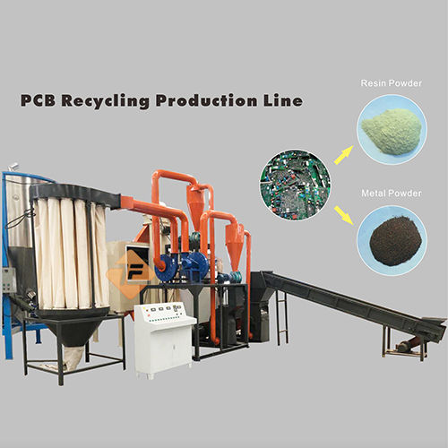 Pcb Board Recyclable Machine And Pcb Recycling Machine - Capacity: 800 Kg/Hr