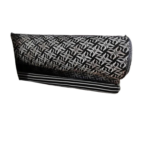 Printed Sofa Fabric - Velvet Material, Black Color | Soft, Tear-Resistant, Stylish Printed Designs, Fade-Resistant and Colorfast