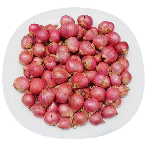 Small Garwa Onion - Fresh, Very Good Quality, Round Shape | Chopped Style, Shelf Life of 15 Days, Store in Cool & Dry Places