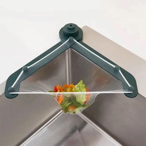 Stainless Steel Kitchen Sink Filter Basket - Premium Quality Fine Mesh Design Easy to Clean Non-Slip Base Fits Standard Sinks Efficient Drainage Corrosion Resistant