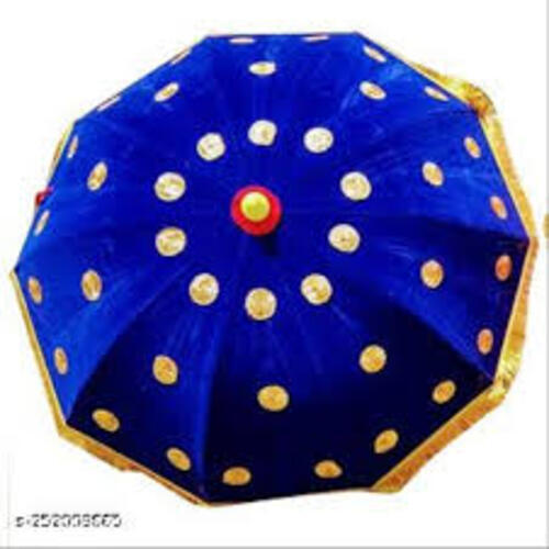 Velvet Polka Dot Wedding Umbrella