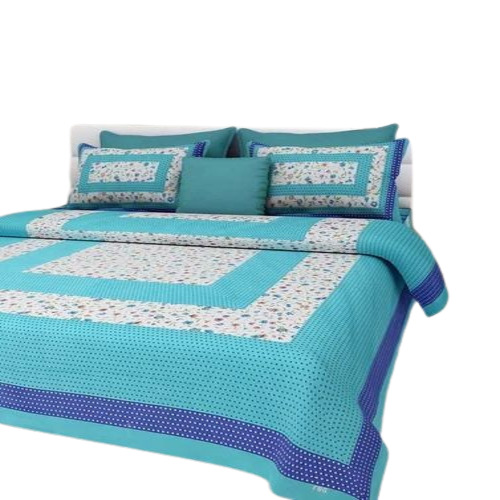 100 Pure Cotton Printed Double Bed Sheet