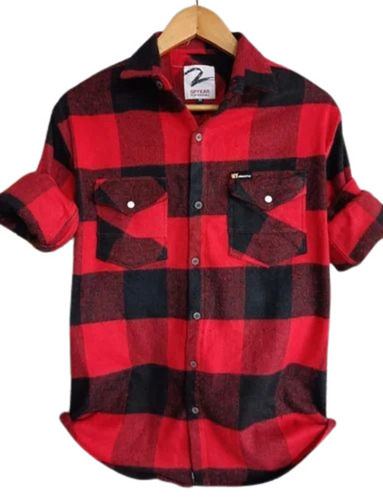Brushing Check Shirt
