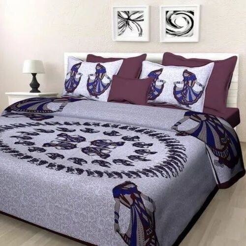 Cotton Double Bed Sheets