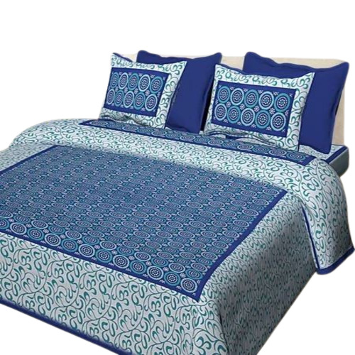 Cotton Floral Double Bed Sheet