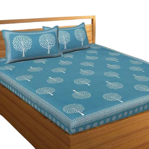 Cotton Printed Double Bed Sheet