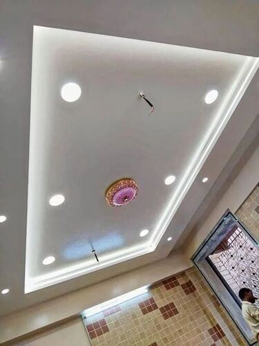 Decorative Gypsum False Ceiling - Material: Custom