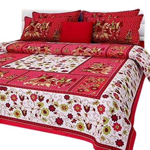 Fancy Cotton Double Bed Sheets