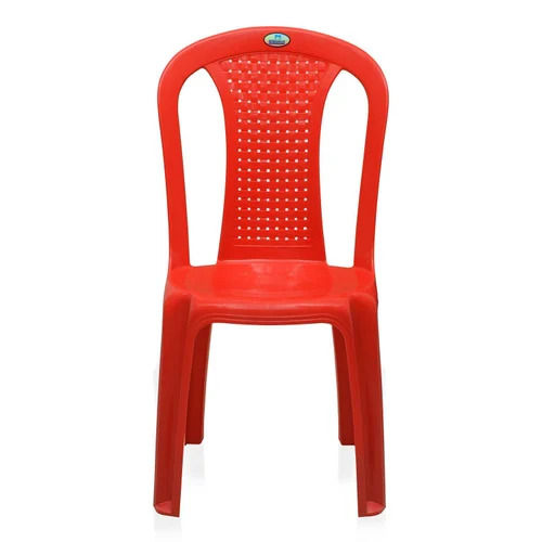 High Back Plastic Armless Chair